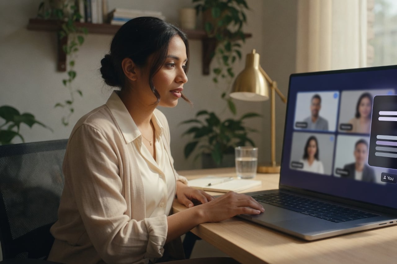 Google Meet انٹرویو میں AI معاون کا استعمال