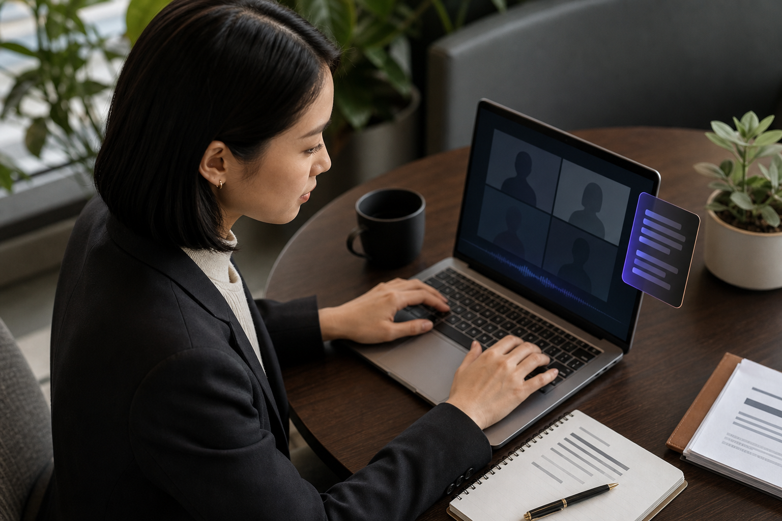 AI interview assistant for non-native English speakers