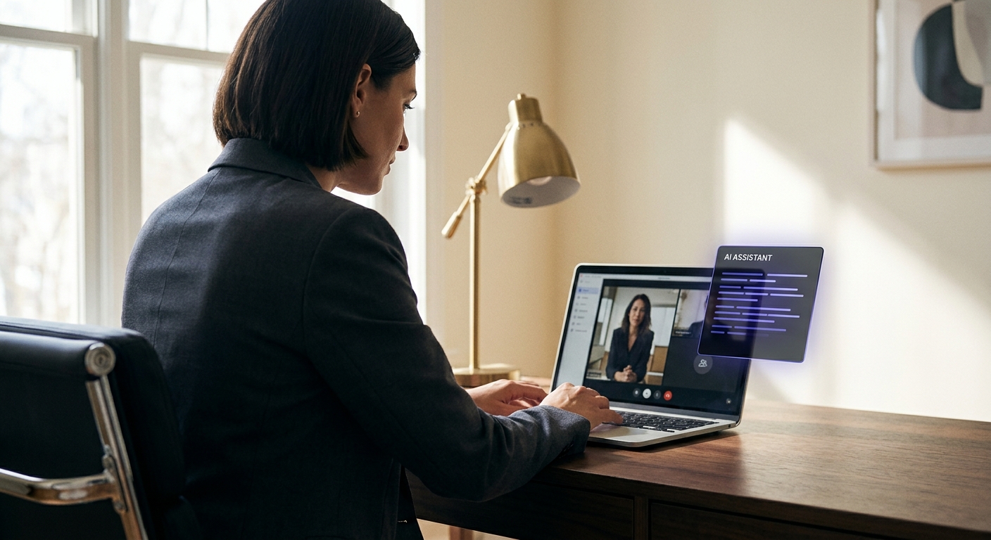 Does an AI interview assistant need a browser extension?