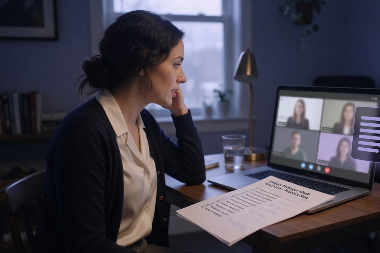 How to Run a Project Manager Mock Interview
